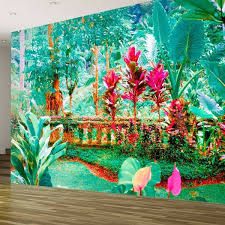 Tropical Garden Wall Mural