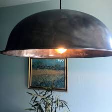 Extra Large Dome Pendant Light Hanging