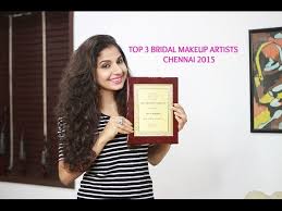 top 3 bridal makeup artists chennai