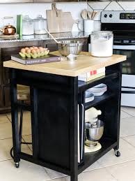 The upper part of the island, as a rule, is a table top, which can be used as a. How To Build A Diy Kitchen Island On Wheels Hgtv