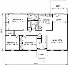 1970s Split Level House Plans Split