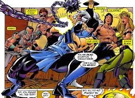 Battlewave (1995), mortal kombat *estos libros son de la editorial malibu comics. Malibu S Mortal Kombat Comics 1900hotdog