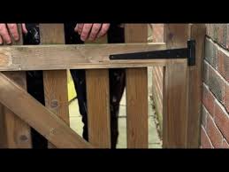 How To Fit Your Garden Gate Hinges