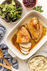 Instead of rubbing your turkey with butter, herbs, and spices, try injecting the flavor right into the meat. Roast Turkey Breast With Cranberry Marinade The Recipe Rebel