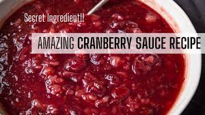 super delish cranberry sauce with