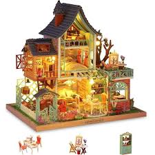 cuteefun maquette maison miniature pour