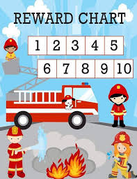 Magnetic Reward Charts Firefighter Reward Chart Family