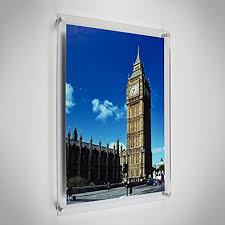 Acrylic Photo Poster Frame Banner Station