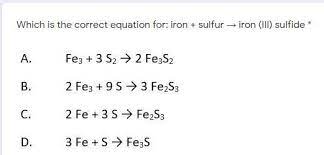 iron sulfur iron iii sulfide