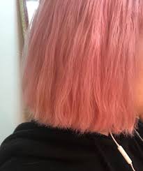 Below are the stages hair goes through while being bleached. Finally I Had To Bleach My Naturally Black Hair Twice Before Dying It Pink Somehow The Damage Isn T Bad This Is My First Time Changing My Hair Color What Do You Think