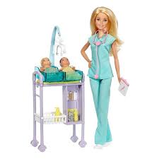 Barbie Careers Baby Doctor Doll And Playset