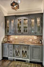 Wash the cabinets using a soapy dishwater solution. 25 Ways To Style Grey Kitchen Cabinets
