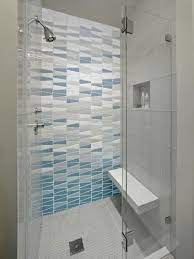 modern shower tile