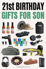 21st birthday gift ideas for son