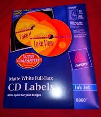 Used Avery Cd Dvd Labels Still In New Condition In Original