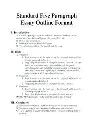 Best Essay Format Literary Essay Format Best School Stuff