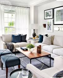arrange two sofas in the living room