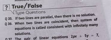 Lines Are Parallel