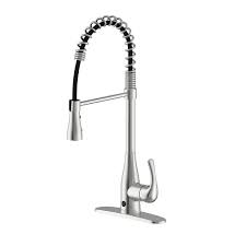 pull down touchless kitchen faucet