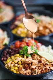 en burrito bowl meal prep