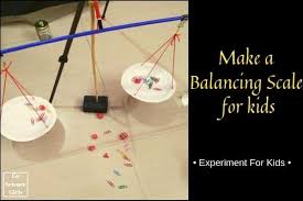 how to make balance scales for toddlers