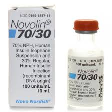 novolin 70 30 insulin 100 units ml