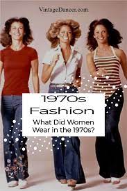 70s fashion what did women wear in