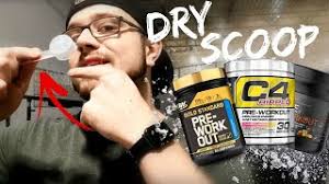 how to dry scoop your pre workout
