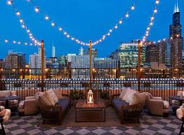 Soho House Chicago Rooftop Bar In