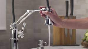 articulating kitchen faucet