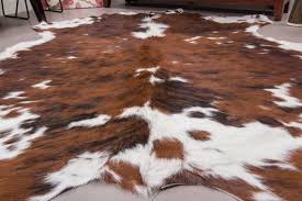 Light steam cleaning is also a. Superior Quality Brown Tricolor Hairy Cowhide Rug Size Approx 5x6 Cow Hide Rug Tri Color Rugs