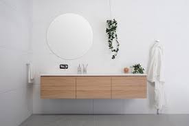 bathroom vanity units wall hung vs