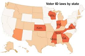 how states moved toward stricter voter