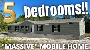 ultra large 5 bedroom mobile home on a