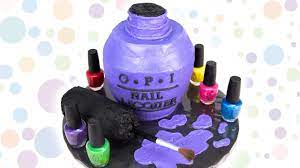 opi nail polish bottle cake from