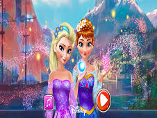 anna and elsa makeover frozen games