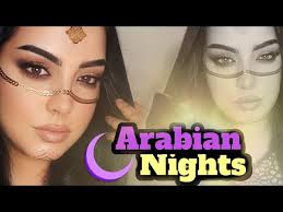arabic makeup look arabian night
