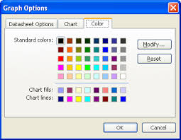 Editing The Color Palette In Chart Microsoft Word