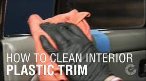 how to clean interior plastic trim