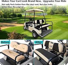 Golf Cart Rear Seat Cover Set For