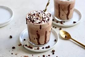 healthy mocha frappe dairy free the