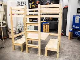 How To Build A Loft Bed With A Built In