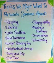 Persuasive Writing Anchor Papers