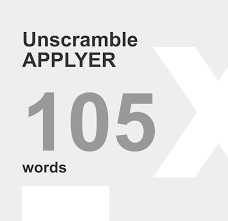 The english language is fascinating in its variety. á… Unscramble Applyer 105 Words Unscrambled From Letters Applyer