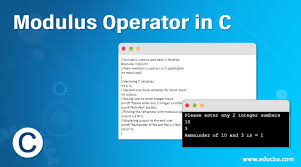 modulus operator in c calculations