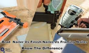 brad nailer vs finish nailer vs framing