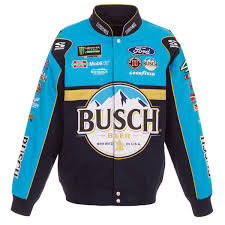 4, 2019) — busch beer, the official beer of nascar®, will be awarded the 2019 marketing achievement award today at the nascar industry awards reception during nascar champion's week in nashville. Busch Beer 4 Kevin Harvick Nascarjacke