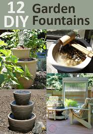 12 diy garden fountain ideas and tutorials