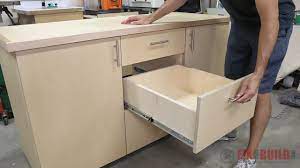If want to limit your time and money investment, you'll get the most bang for your buck by retrofitting these areas first. How To Build A Base Cabinet With Drawers Fixthisbuildthat
