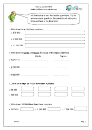 year 5 maths worksheets age 9 10
